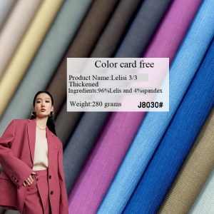 Wholesale of high-end custom-made professional suits made of polyester and spandex twill fabric, manufactured in China