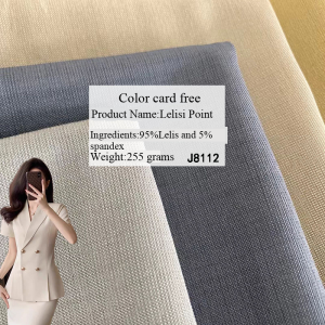 Wholesale Lori's shuttle-woven fabric, suitable for suit sets, dresses, and pants