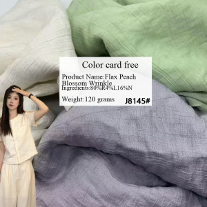 Wholesale cotton, nylon, linen, slightly wrinkled, thin fabric, cloth