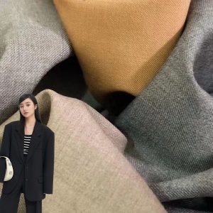 Made in China, polyester and rayon fabric for outerwear, suit pants, and clothing