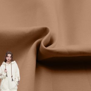 Thickened polyester-cotton knitted sweater pants and sweater fabric for winter